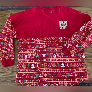 Disney Spirit Jersey in gingerbread print